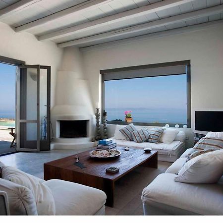 Spectacular Sunset View Villa At Melissaki Ioulis Kültér fotó